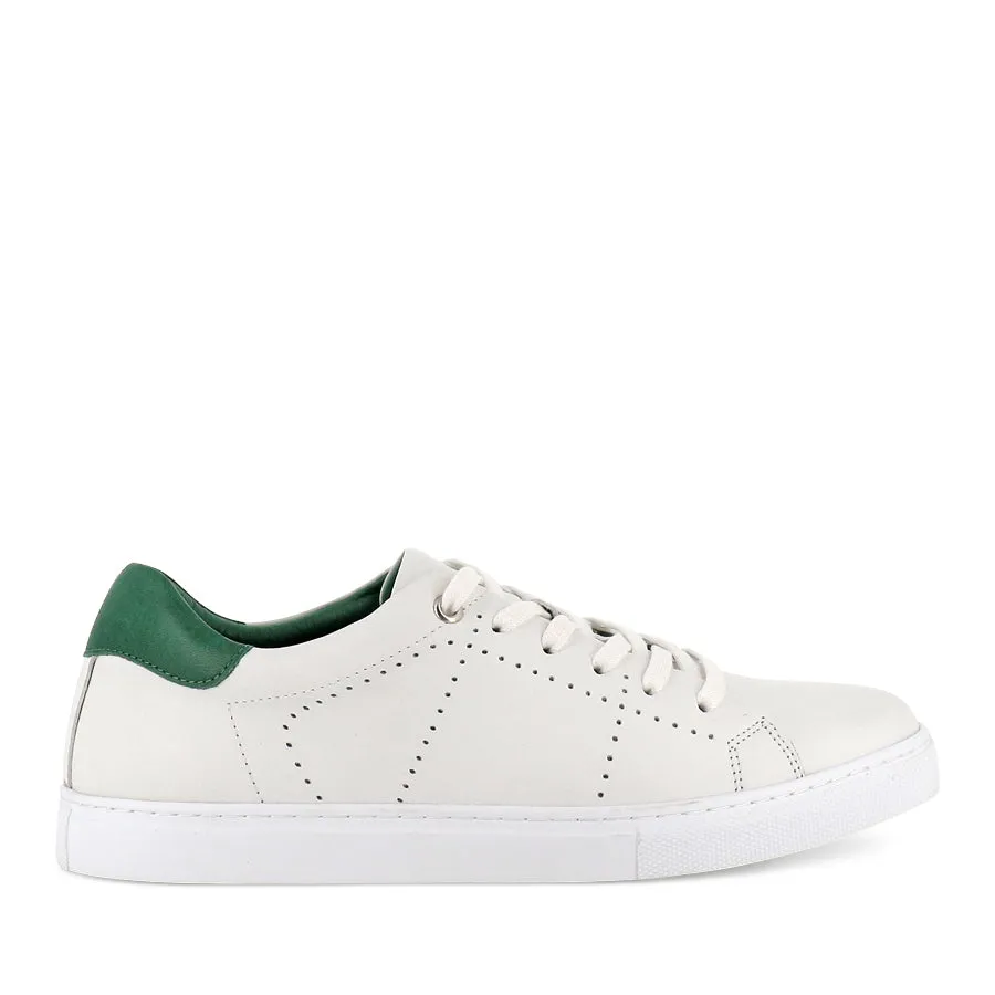 SIRIT - WHITE-GREEN LEATHER