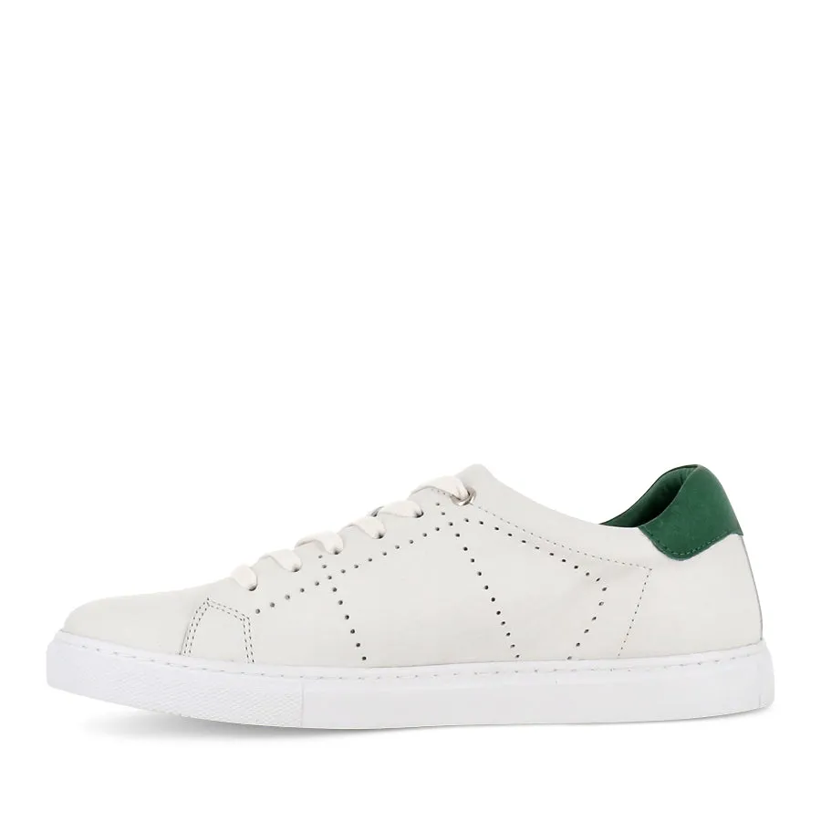 SIRIT - WHITE-GREEN LEATHER