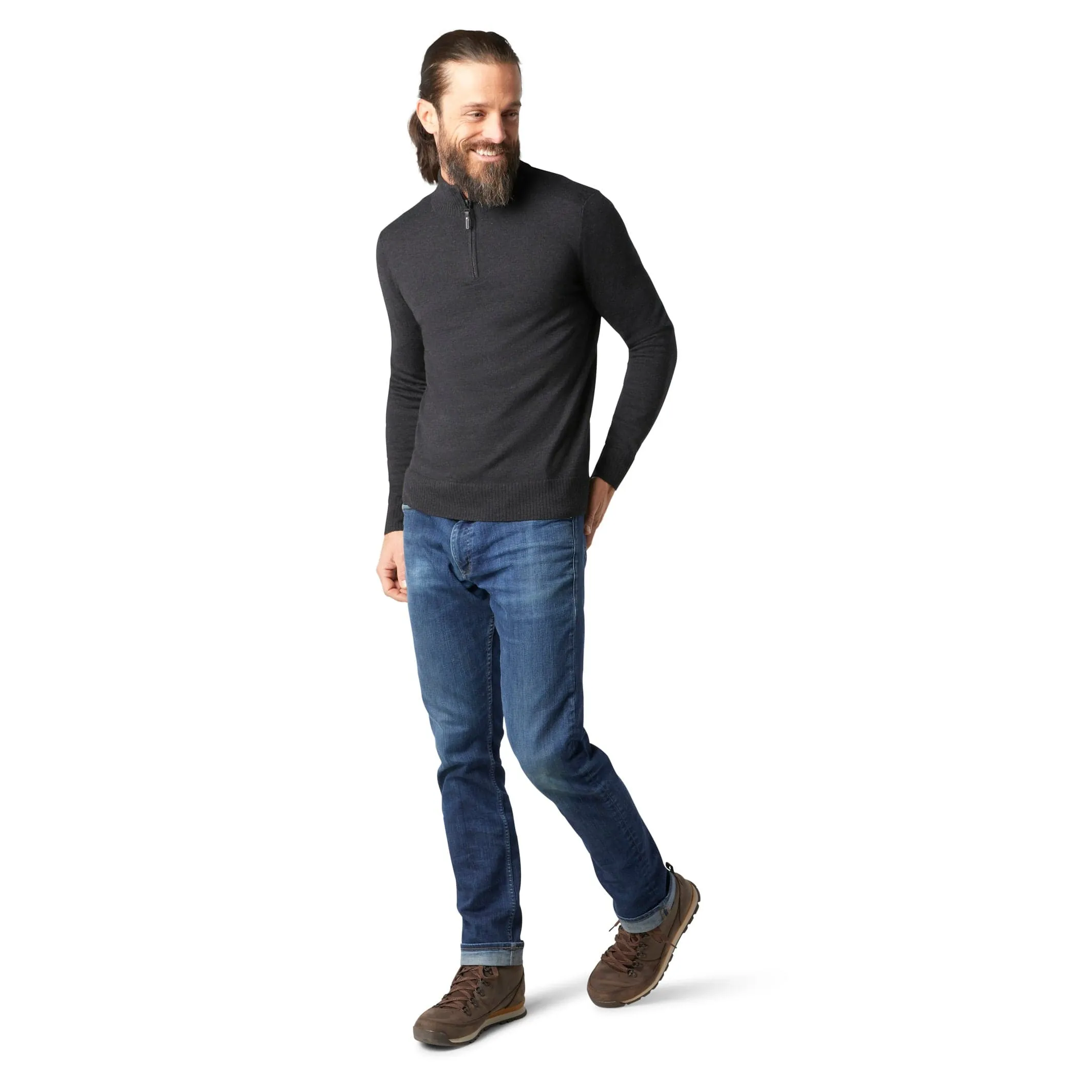 Smartwool Mens Sparwood 1/2 Zip Sweater