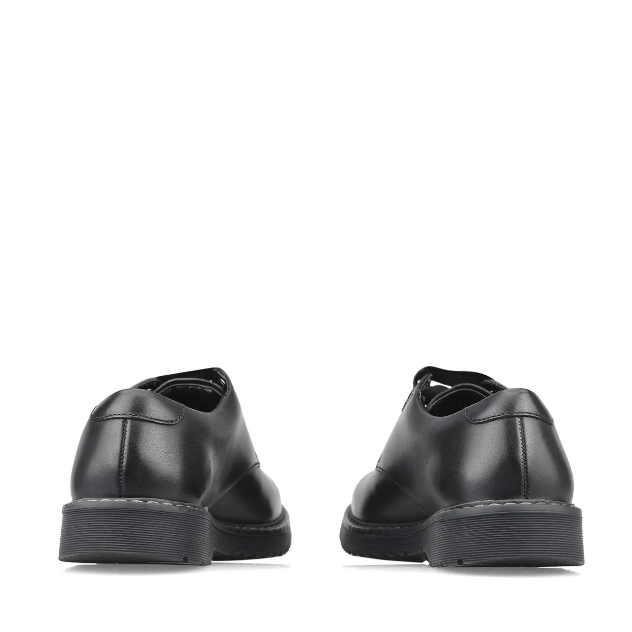 Start-Rite Impact Black Leather School Shoes