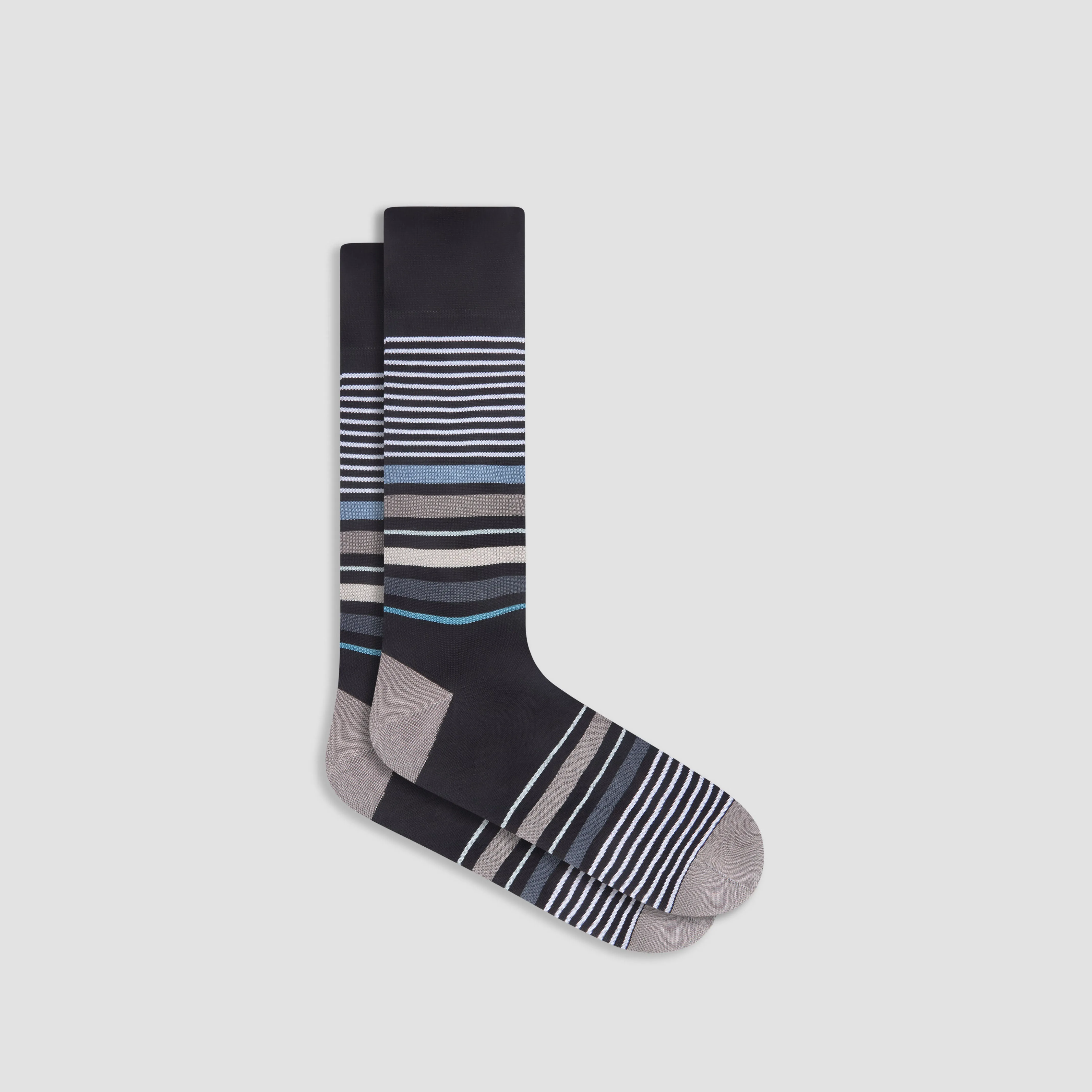 Striped Mid-Calf Socks