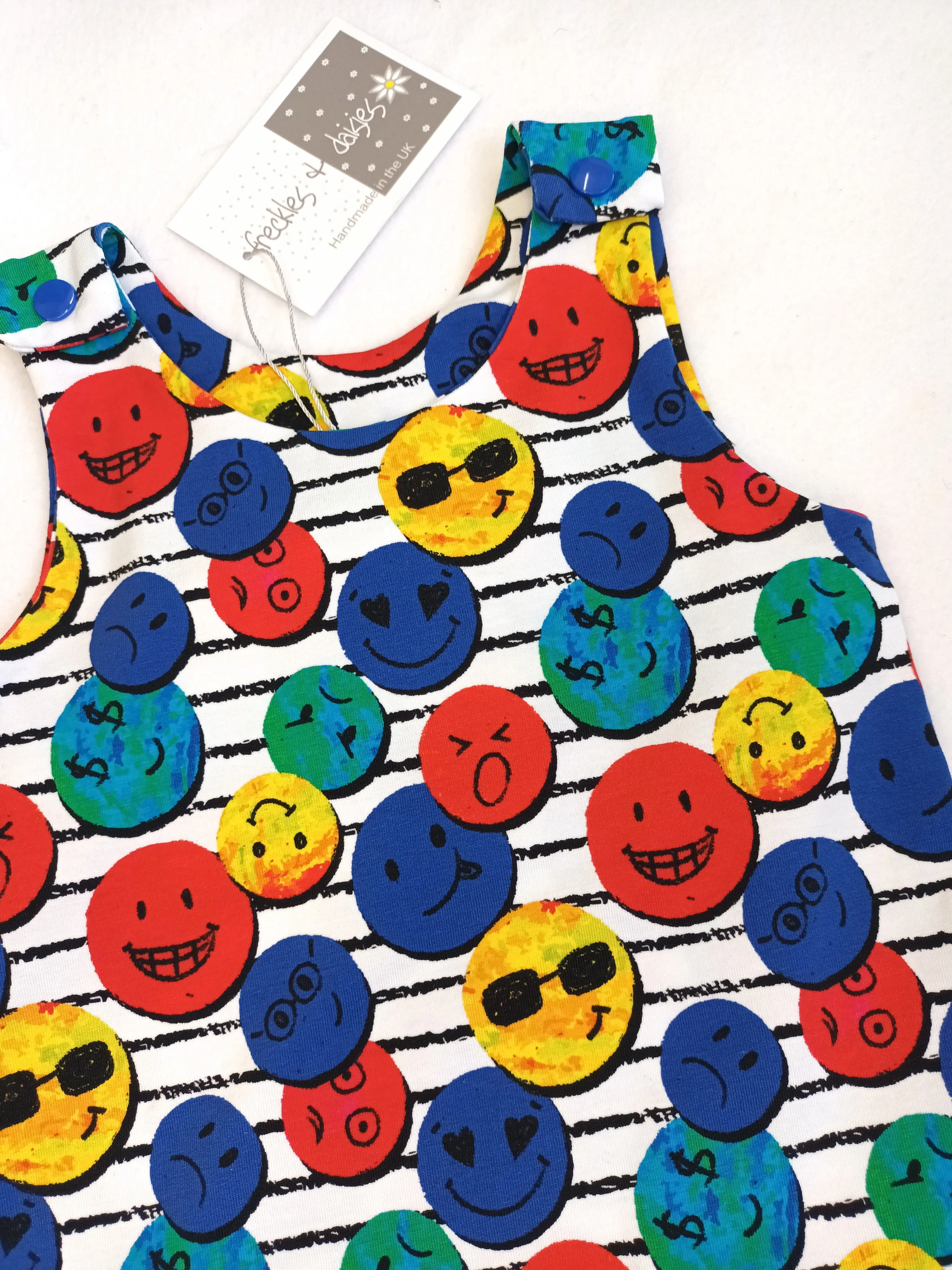 Summer Smiley Shortie Romper SALE