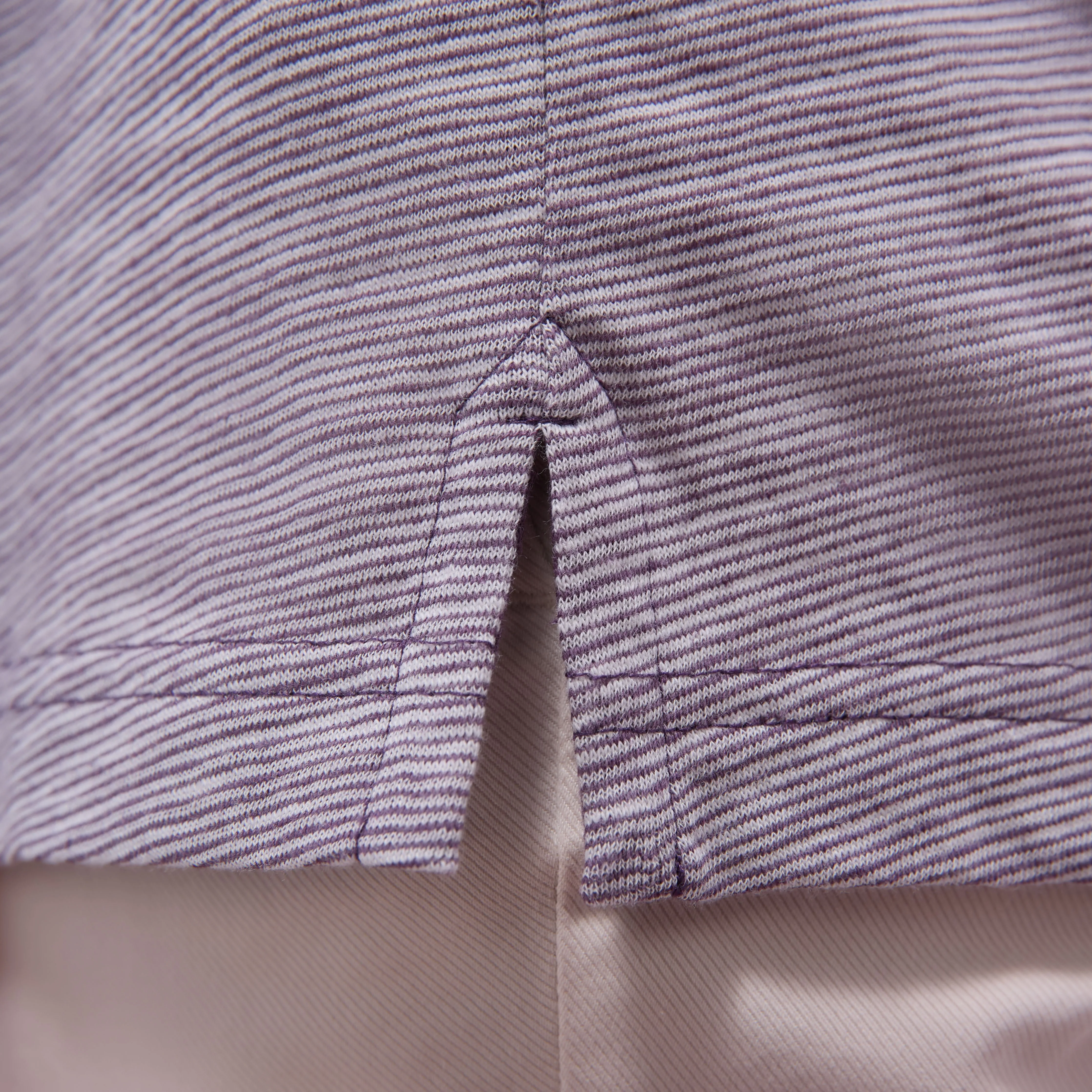 Textured Quarter-Zip Polo Shirt