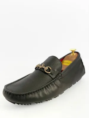The Classic Black Moccasin