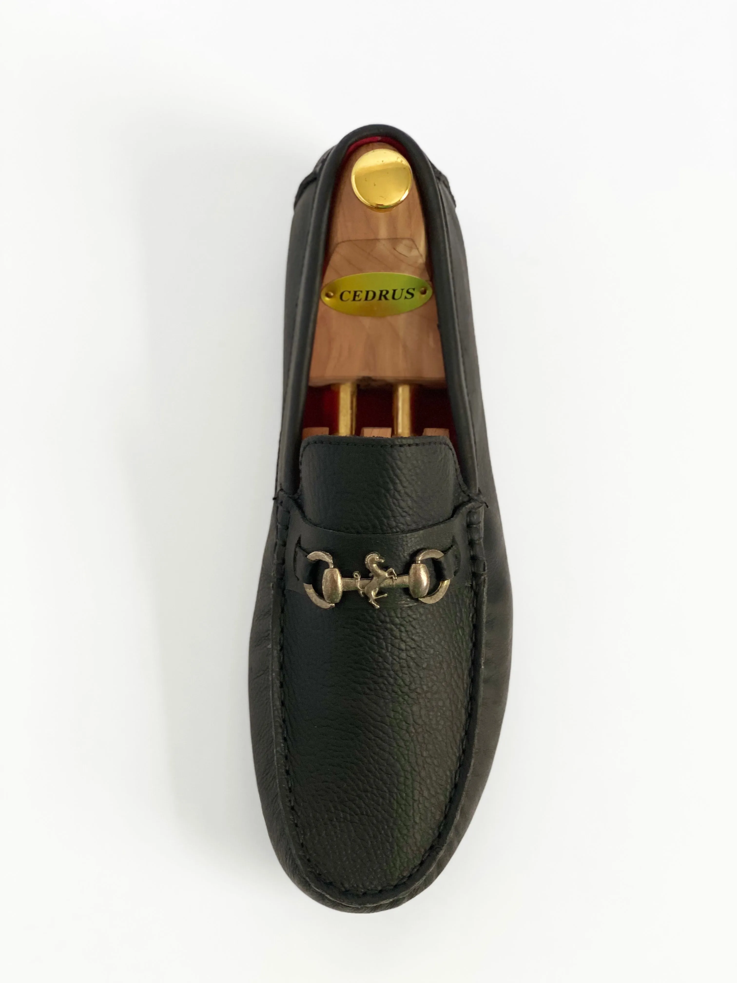 The Classic Black Moccasin
