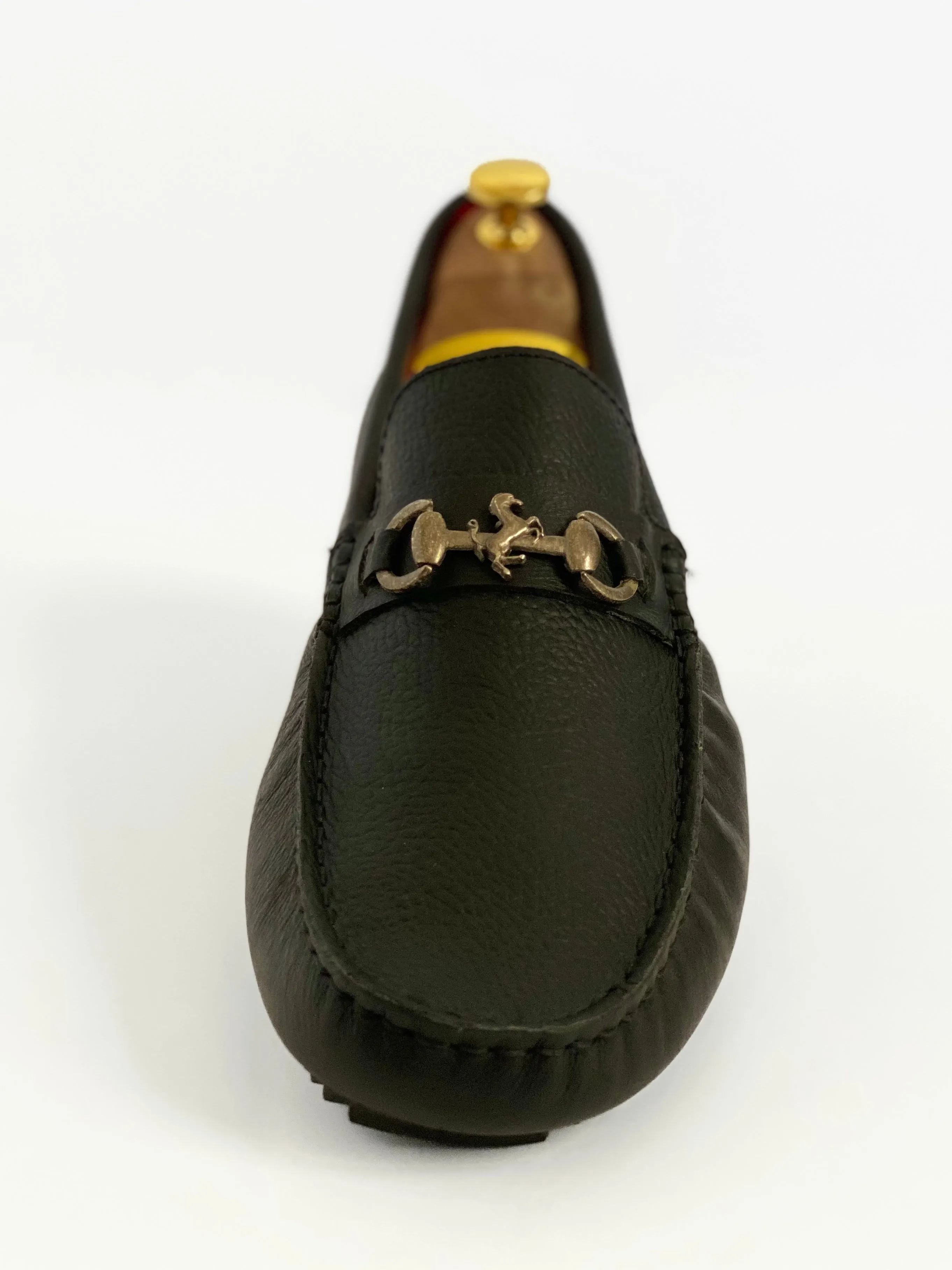 The Classic Black Moccasin