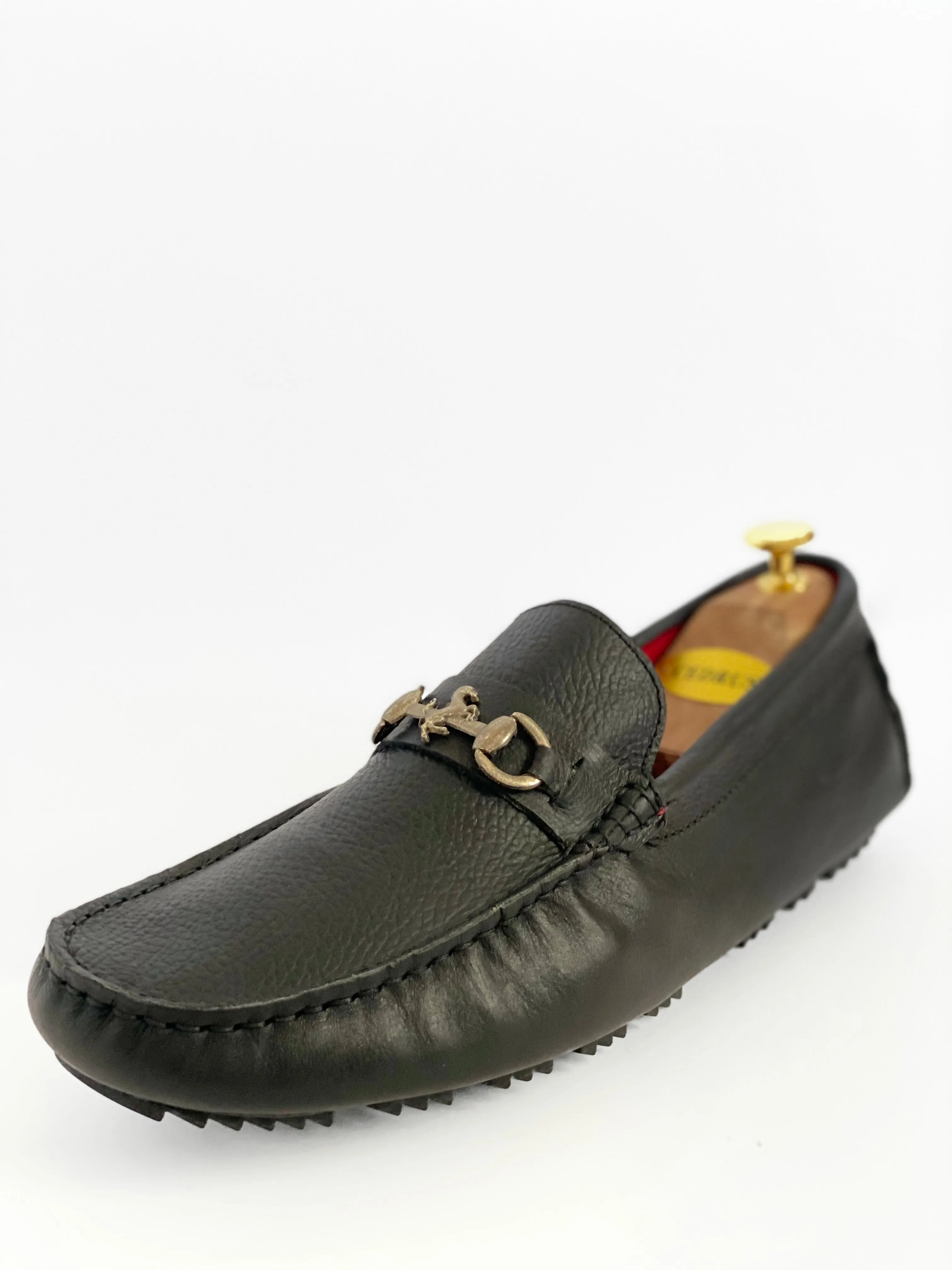The Classic Black Moccasin