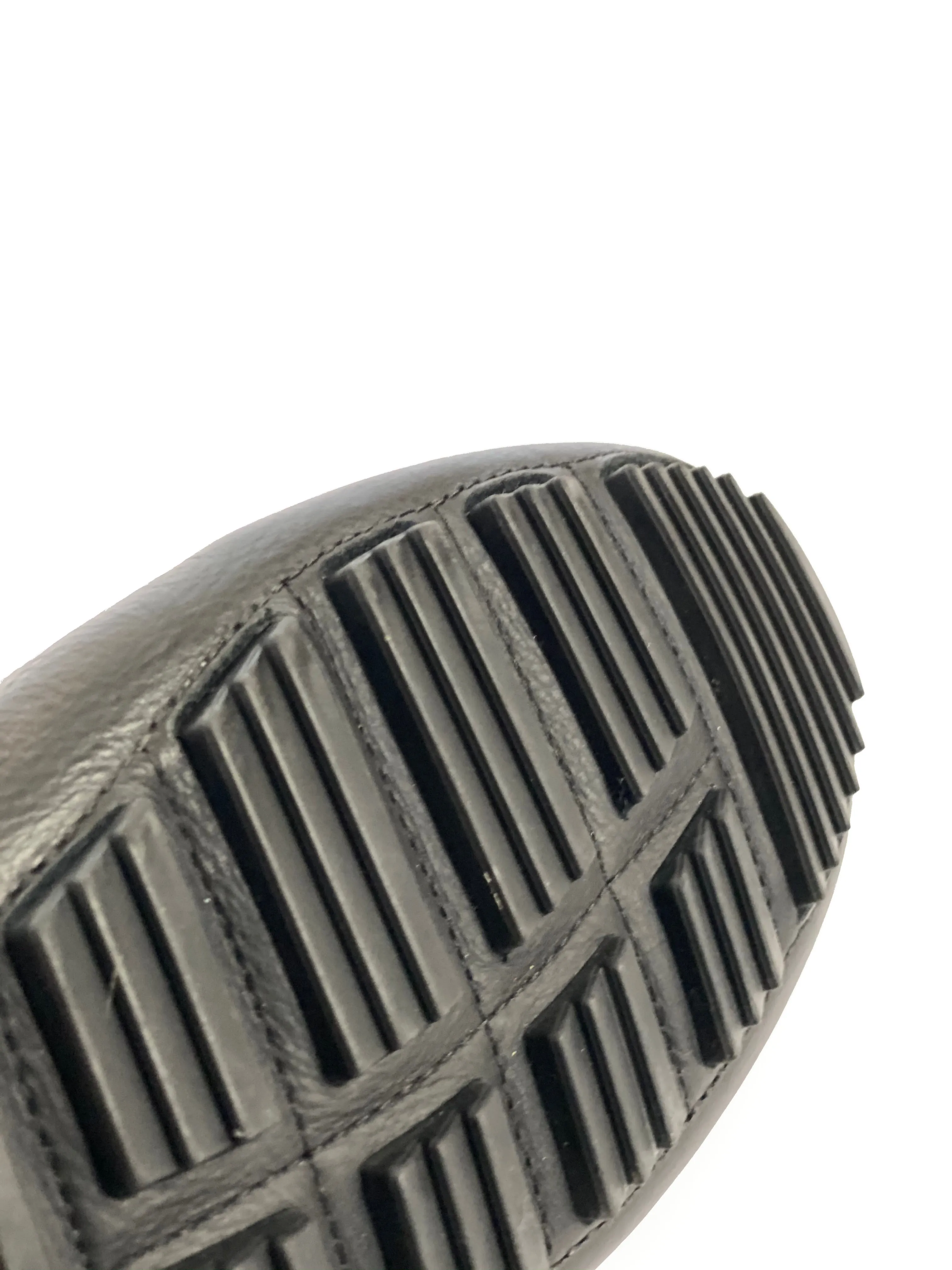 The Classic Black Moccasin