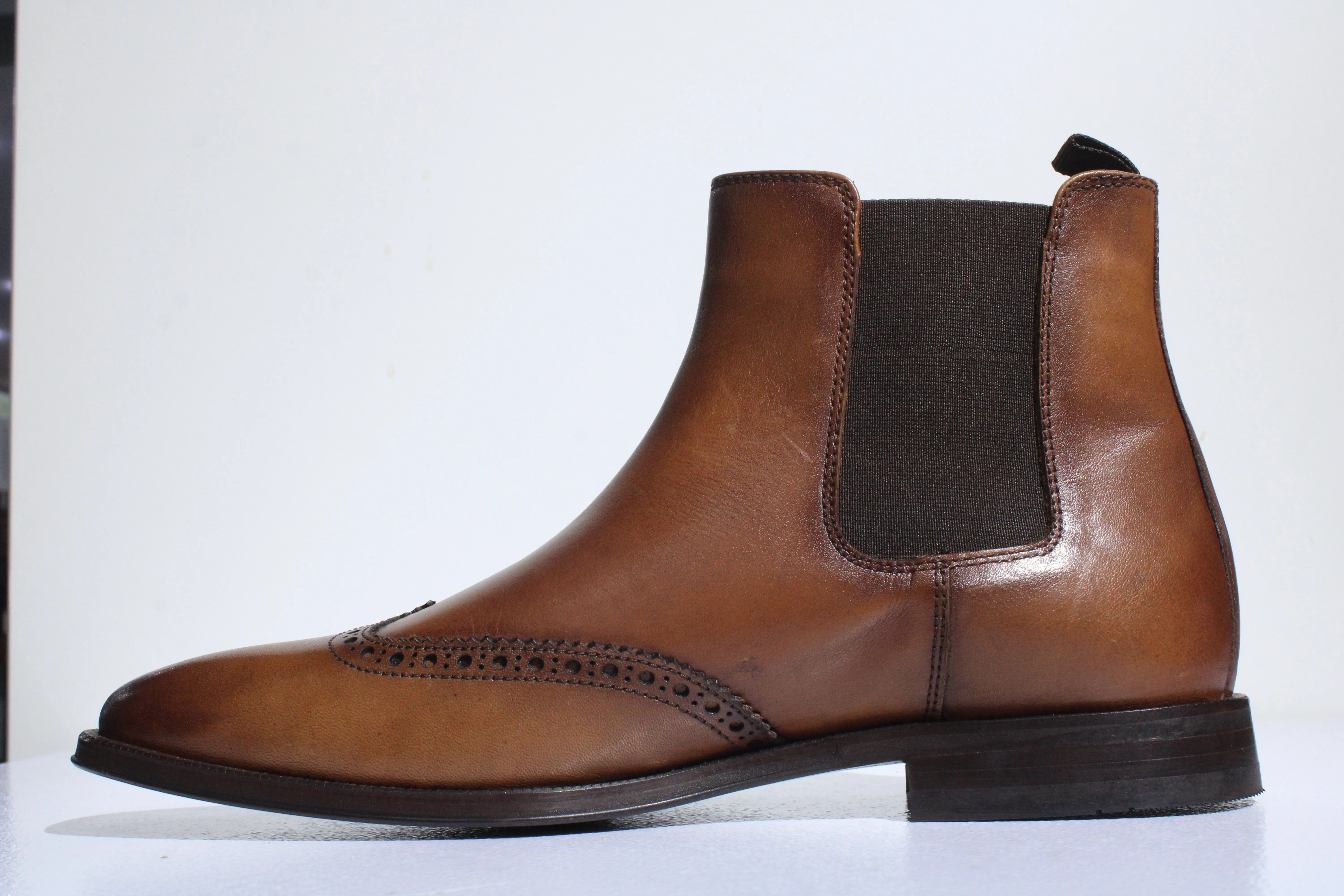 The Marcomen Formal Boot Brown