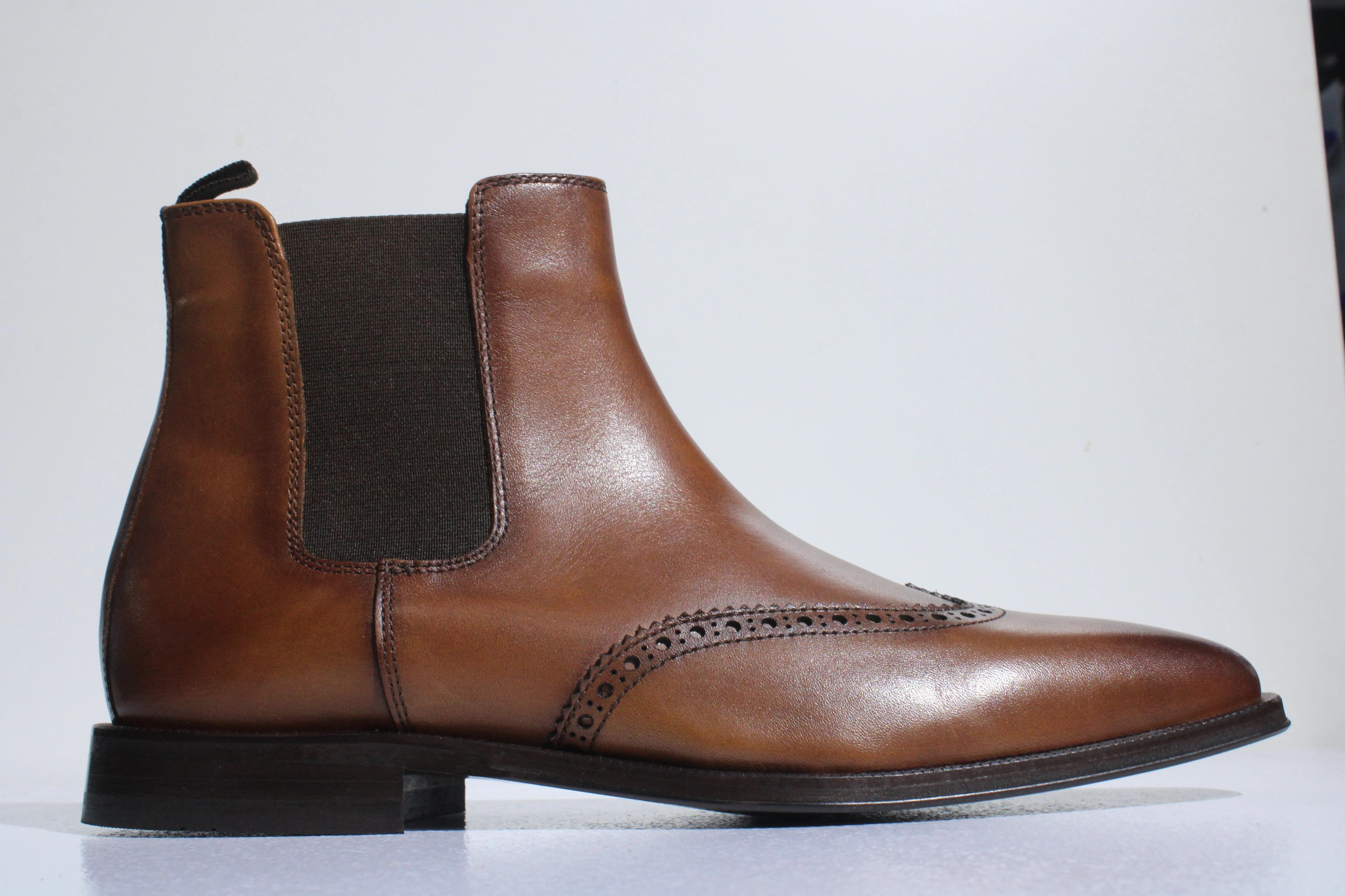The Marcomen Formal Boot Brown