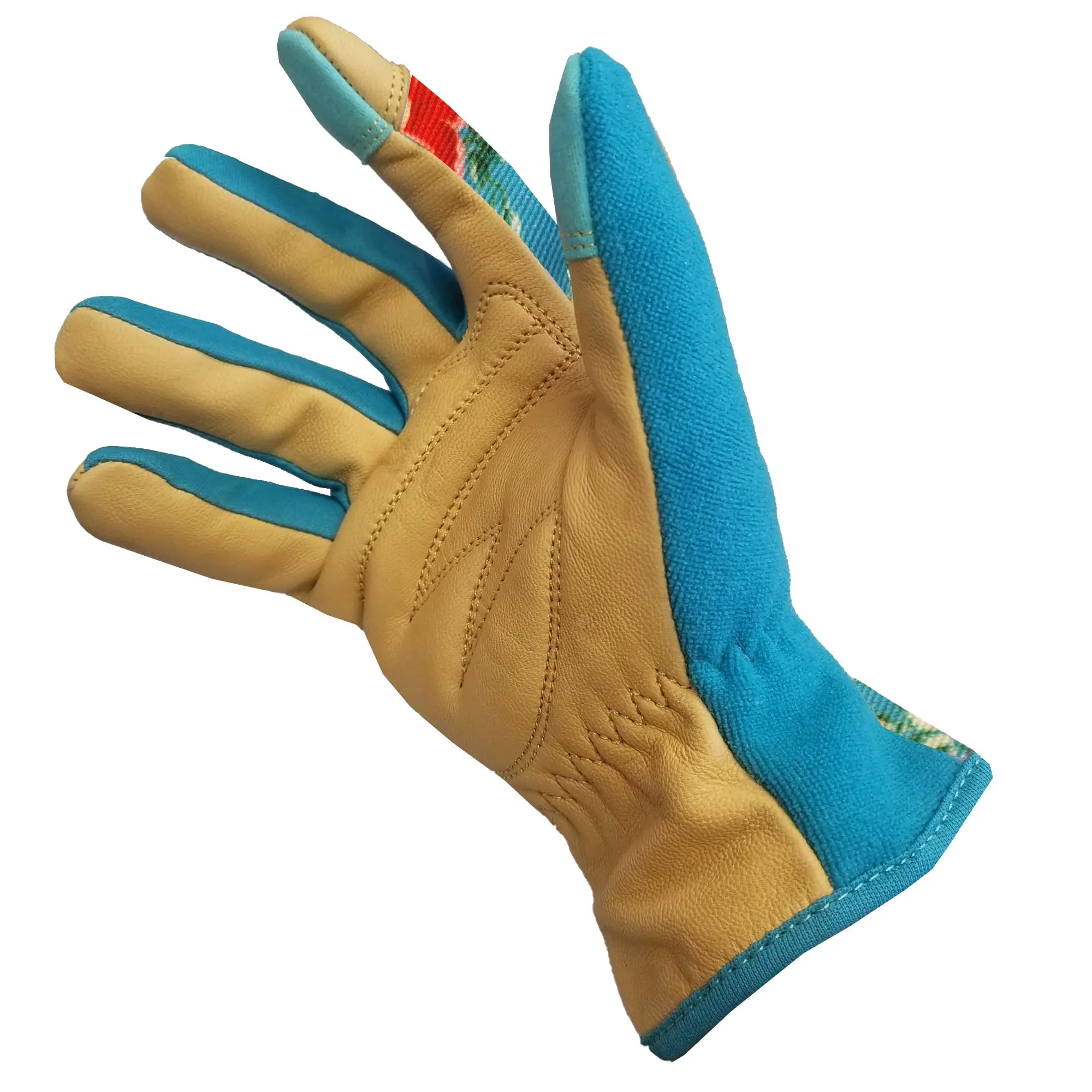 The Pioneer Woman Vintage Floral Goatskin Leather Glove Medium