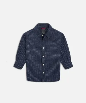 The Woodgate Ls Shirt - Navy