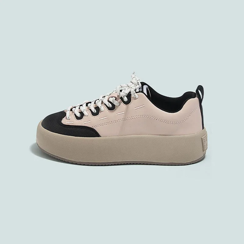 Thick-Soled Sport Niche Design Versatile Casual Women's Shoes
