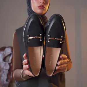 Timeless Elegance Loafers -black