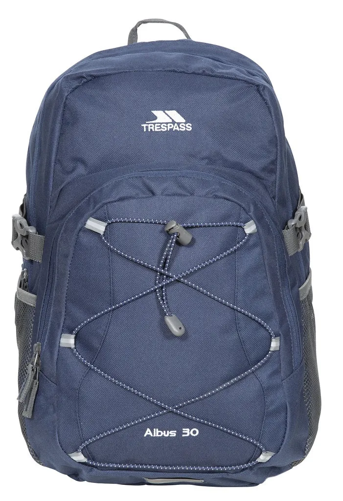 Trespass Albus 30L Casual School Hiking Versatile Unisex Work Backpack