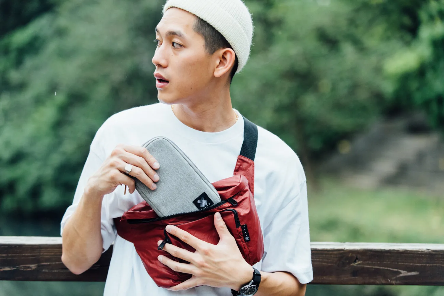 Urban Passport Wallet - Grey