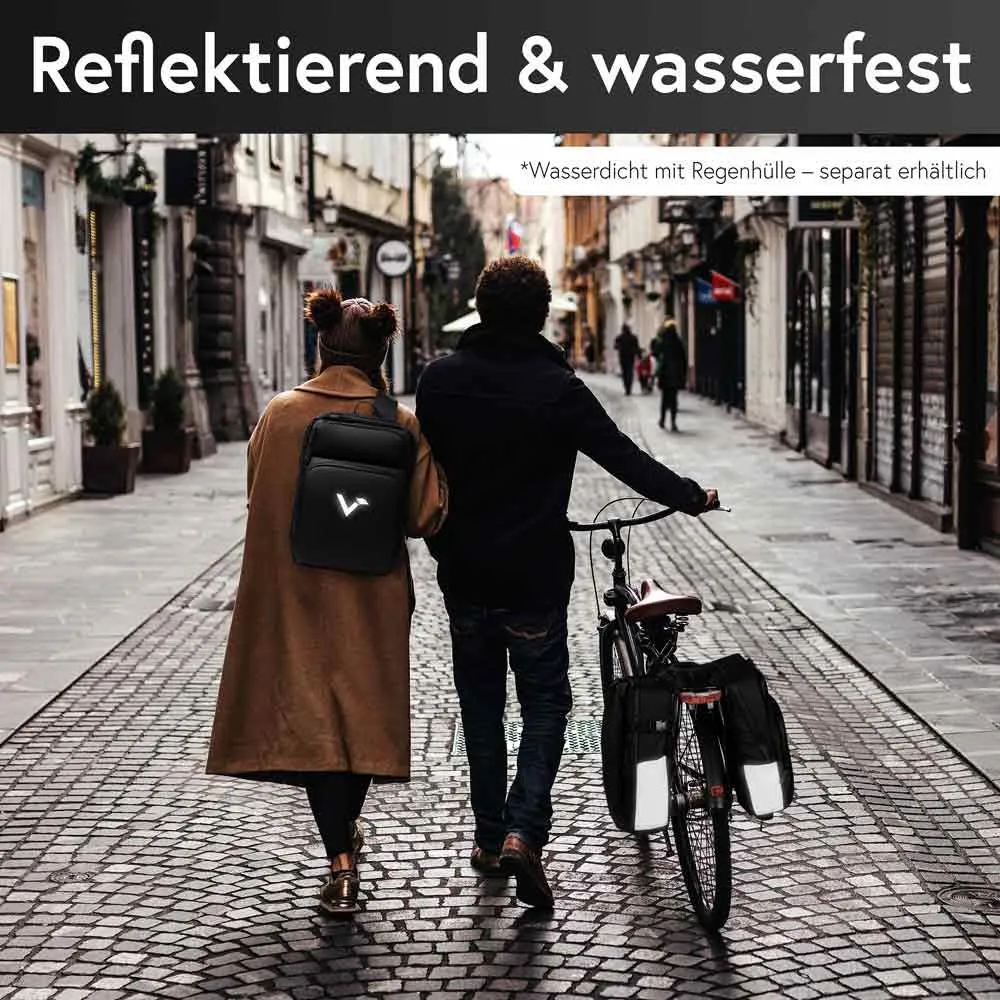 VALKENTAL ValkBusiness 3-in-1 Fahrradtasche 22L