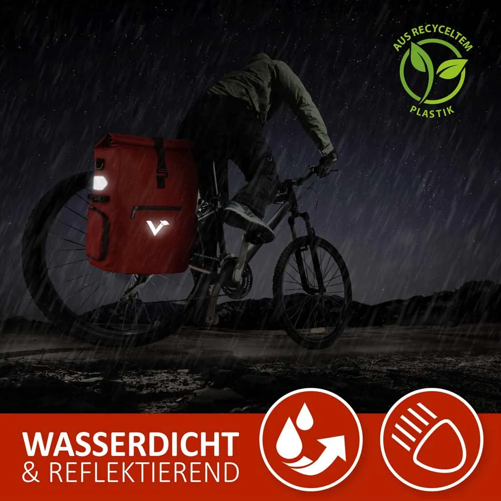 VALKENTAL ValkPro 3-in-1 Fahrradtasche 19-26L