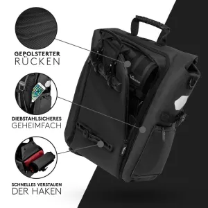 VALKENTAL ValkPro 3-in-1 Fahrradtasche 19-26L