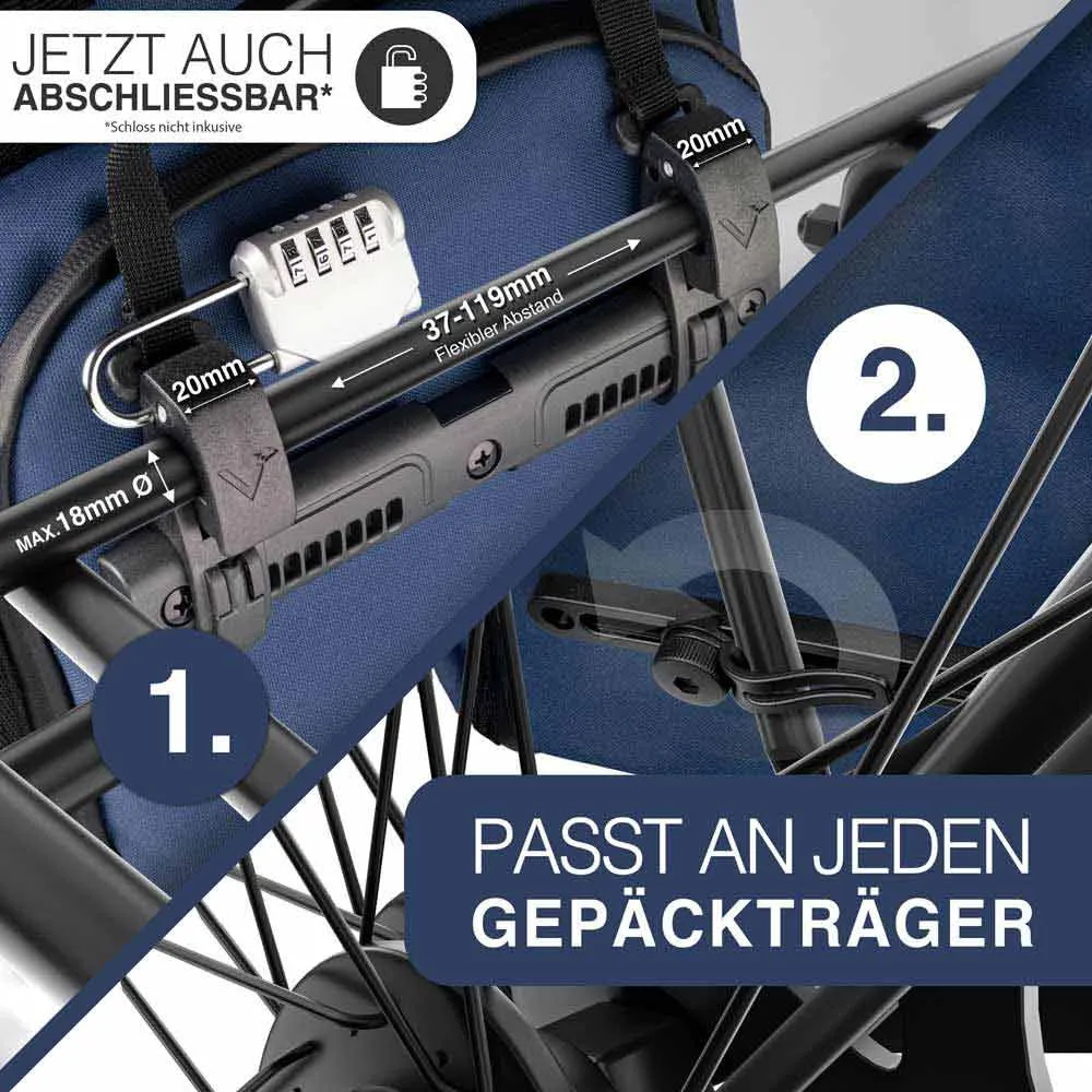 VALKENTAL ValkPro 3-in-1 Fahrradtasche 19-26L