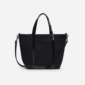 VB - Cabas Linen Tote | Noir