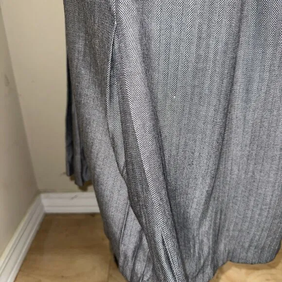 Vintage Kasper 3 Piece Career Suit Cream Taupe Striped Jacket Skirt Top Sz 8 EUC