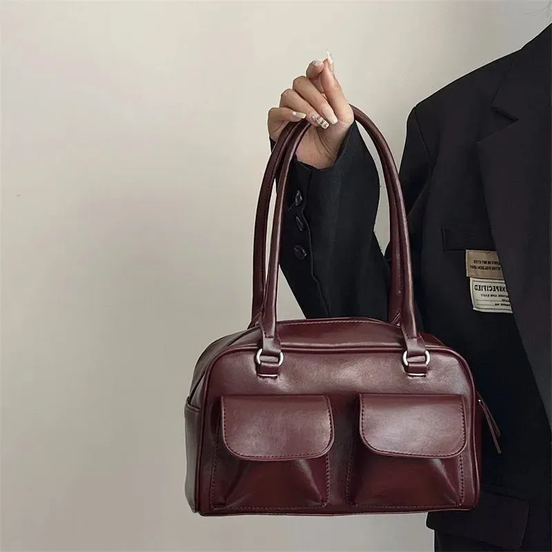 Vintage Women Business Shoulder Bag