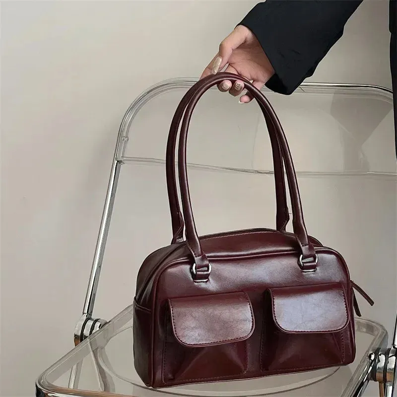 Vintage Women Business Shoulder Bag
