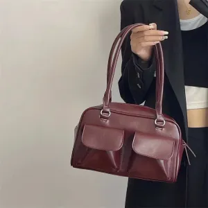Vintage Women Business Shoulder Bag