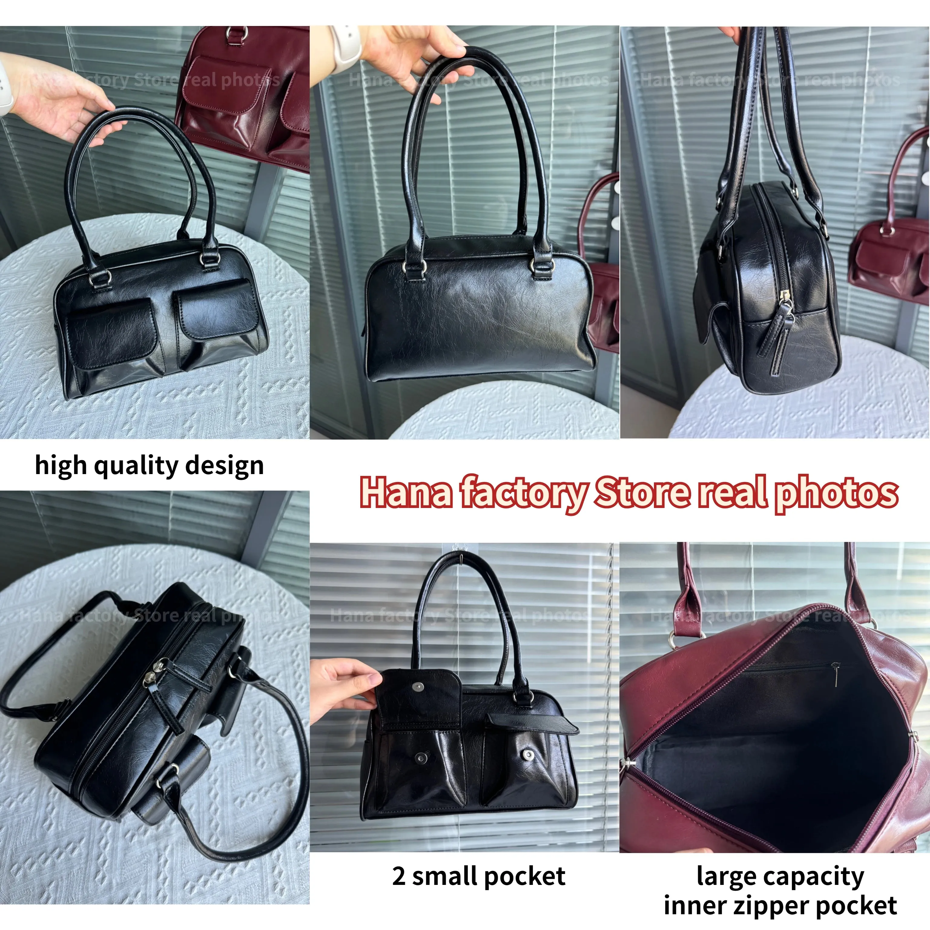 Vintage Women Business Shoulder Bag