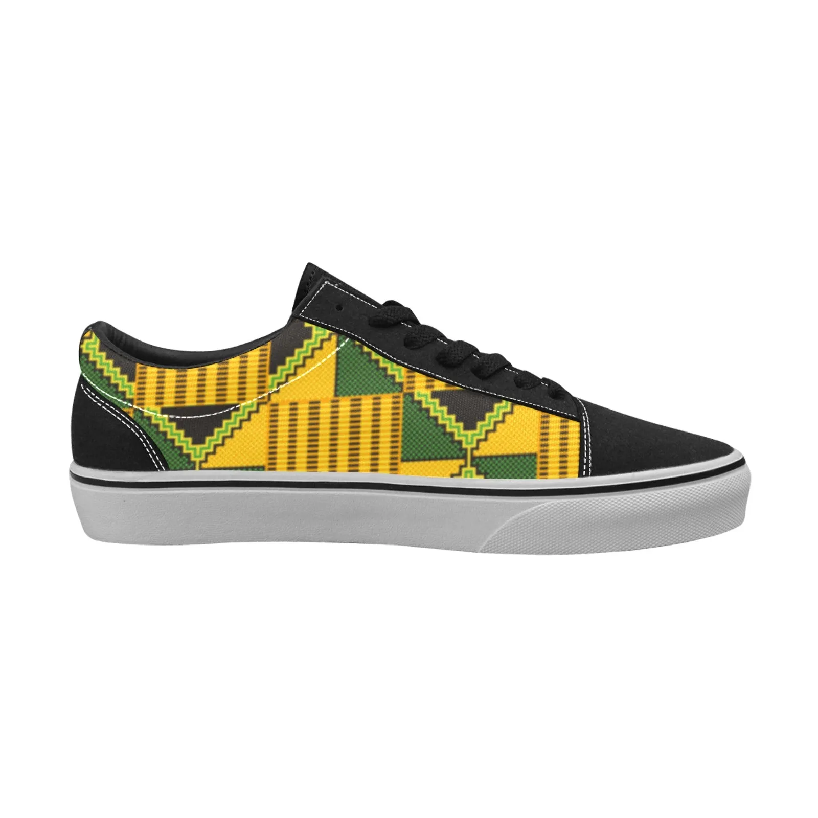 Wale African Print Men's Low Top Sporting Shoes