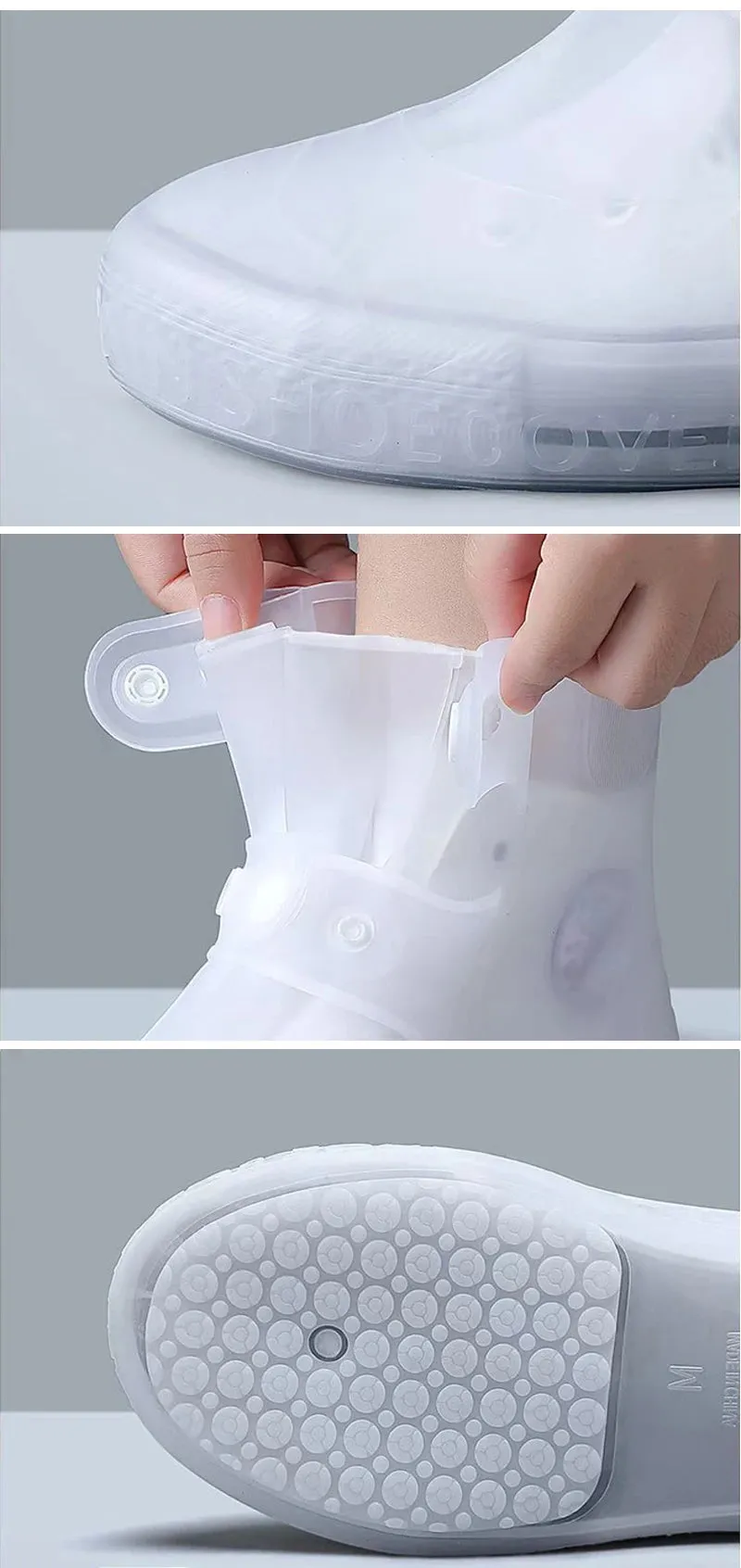 Waterproof Flexible Non-Slip Shoe Covers