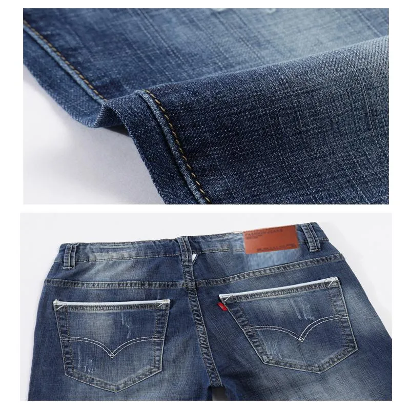 West Louis™ Business Casual Thin Jeans