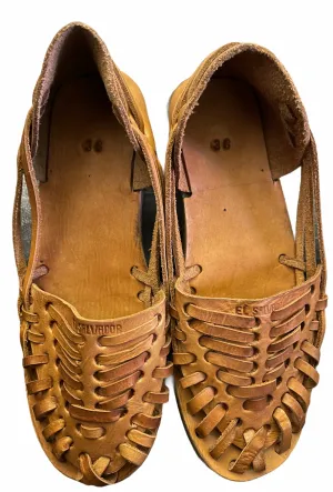 Wide FIT OG Brown Huarachas- Huarachas Anchas Color Cafe