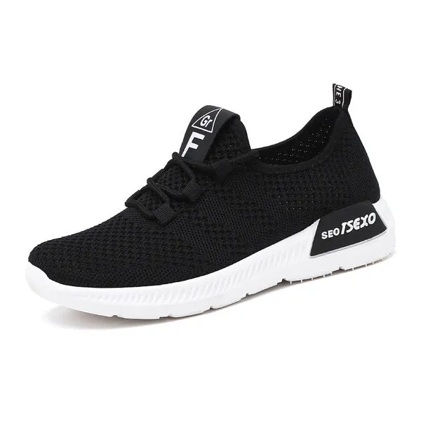 Woman Sport Shoes Mesh Breathable Trainers