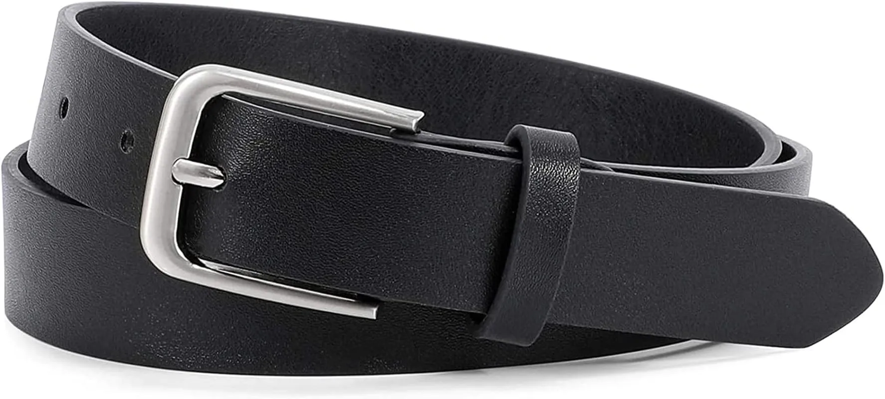 Women Casual Leather Belt for Jeans Pants and Dress