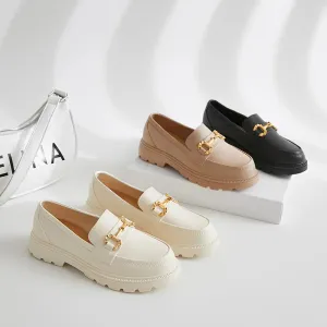 Women's Autumn Loafers – British Style Platform Mary Jane Shoes, Low Heels for Lolita Fashion, JK Uniform, Daily Leisure, and Commuting