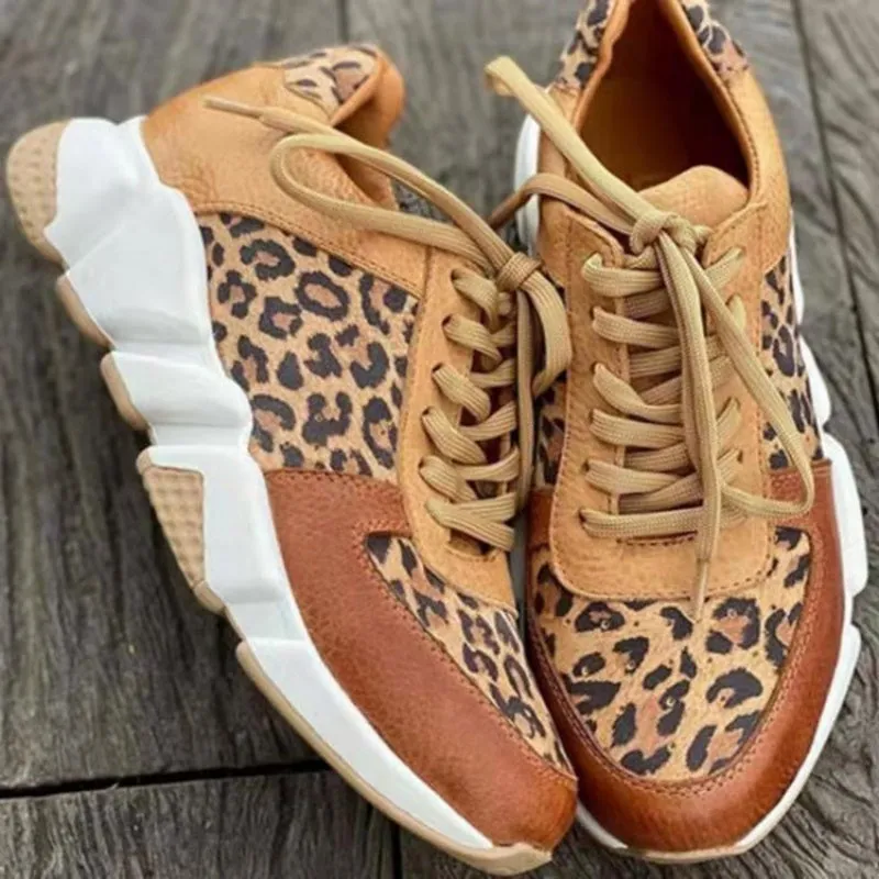Women's Stylish Leopard Print Casual Shoes