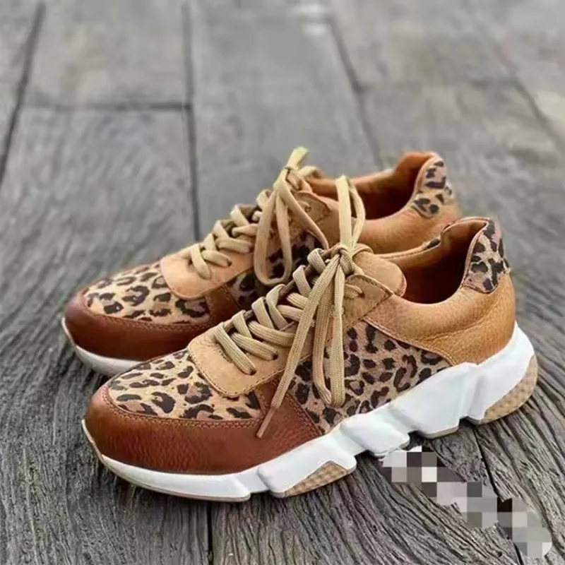 Women's Stylish Leopard Print Casual Shoes