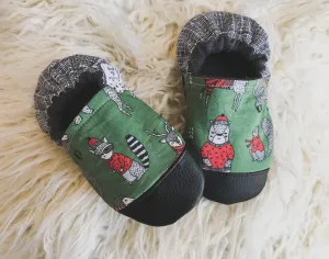 Woodland Green Moccs